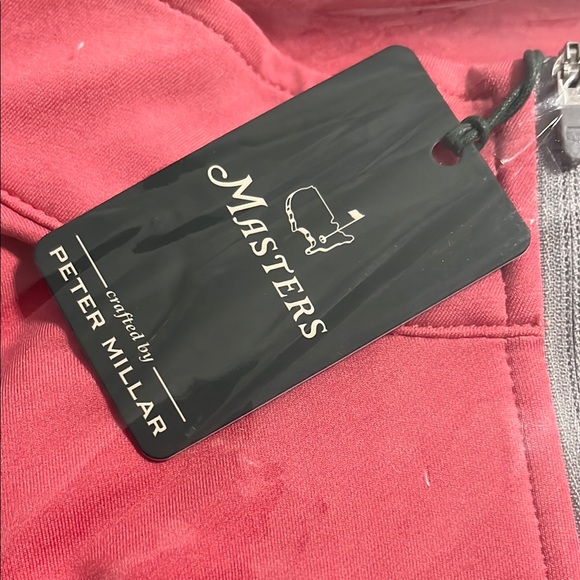 Peter Millar Masters 2025 Coral Quarter Zip - Picture 3 of 3